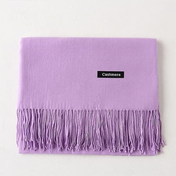 Lilla Viskose Sjal Purple