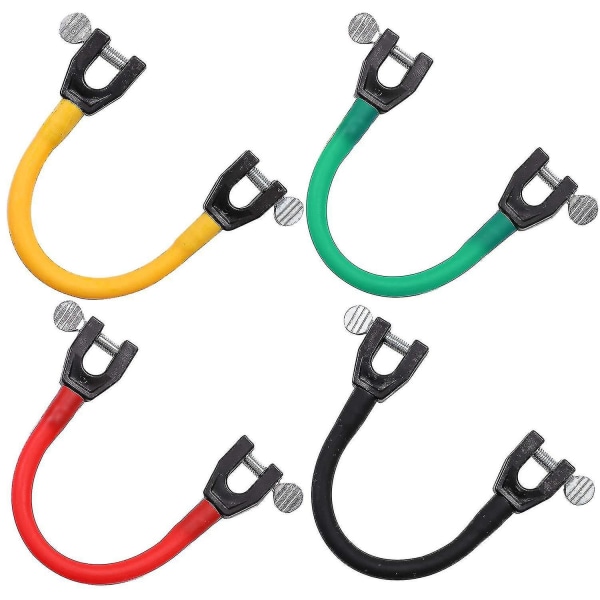 Alg 2pcs Ski Tip Connector Control Wedge Ski Training Aid Snowboard Connector-färg gul