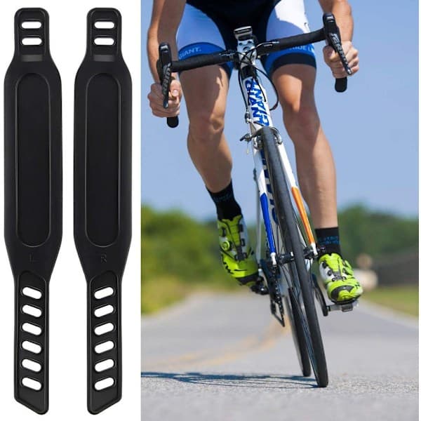 Pedalstropper for trimsykkel, 2 par