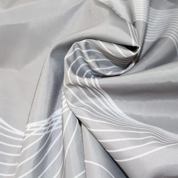 Duschdraperi 180 x 180 cm Mögelresistent Geometriskt Tjockt Polyestertyg Badrum Duschdraperi Vattentätt Tvättbart Baddraperi med Krokar