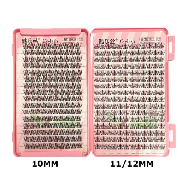 352 clusters individual eyelashes Long Natural 3D