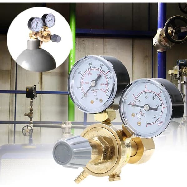 Tryckregulator för Argon/CO2 skyddsgas för MIG/MAG TIG svetsmaskin
