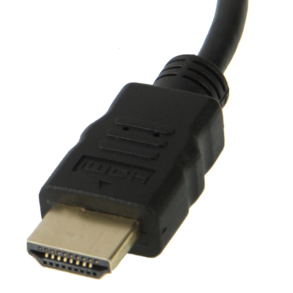 VGA til HDMI-adapter - 1080p svart