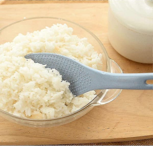 2023 3-delt risske-sæt - Non-stick risskovl i plast, ideel til klistret ris
