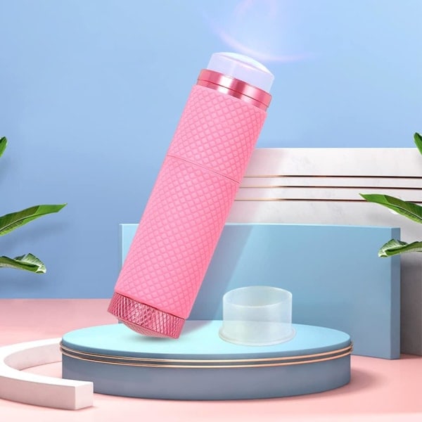 Mini-kynsilakkauksen taskulamppu UV-lampulla ja silikonilevyllä
