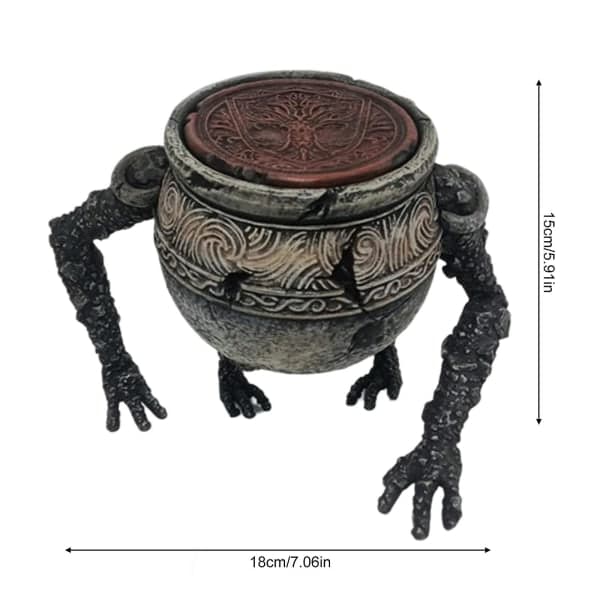 Elden Ring Pot Boy Statuer med Innebygde LED-lys, Elden Ring Spillfans Samleobjekt Gave (YJD)
