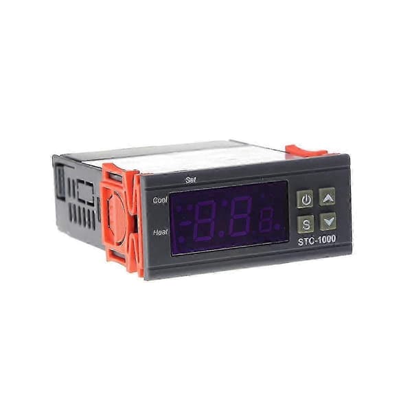 LED Digital Temperaturkontroll STC-1000 AC 110-220V 10A Relä Termoregulator Termostat för He, Ping