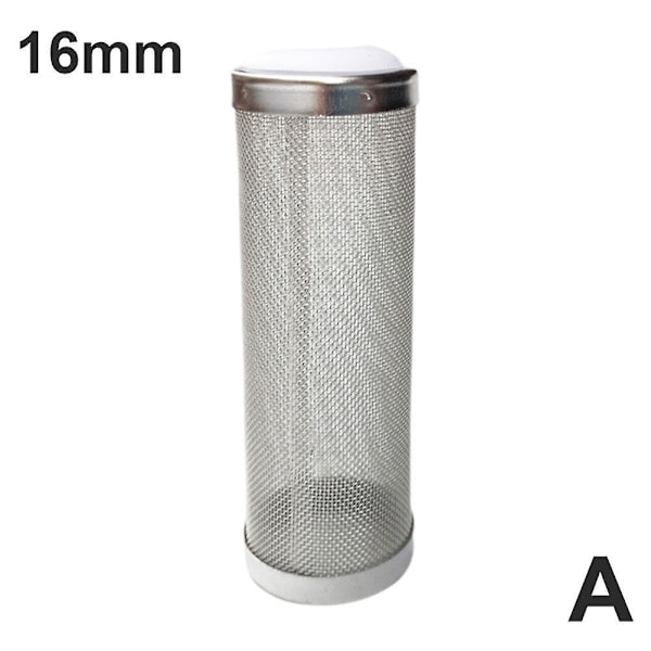 Akvariumfilter Inntaksbeskyttelse i Rustfritt Stål - Mesh Rekenett 16mm