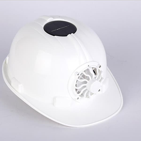 Solarhat med ventilatorer, sikker, justerbar, åndbar konstruktion S