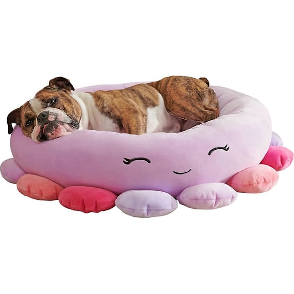 40 cm söpö sammakkoananaskatti-koiran ja kissan lemmikkivuode, erittäin pehmeä Squishmallows-pehmolemmikkivuode Octopus