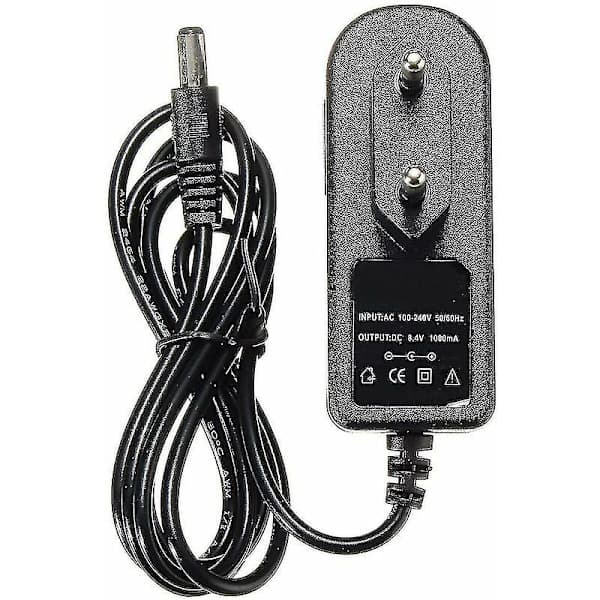 8,4V 1A Smartlader for 7,4V 7,2V Li-ion Li-po Batteri Auto-stopp