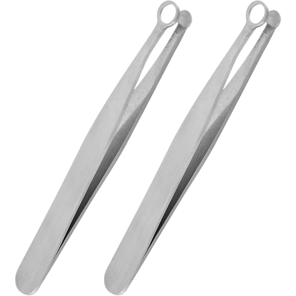 Nenäkarvatweezerit Nenäkarvasakset sisäänkasvaneille kulmakarvoille 2pcs