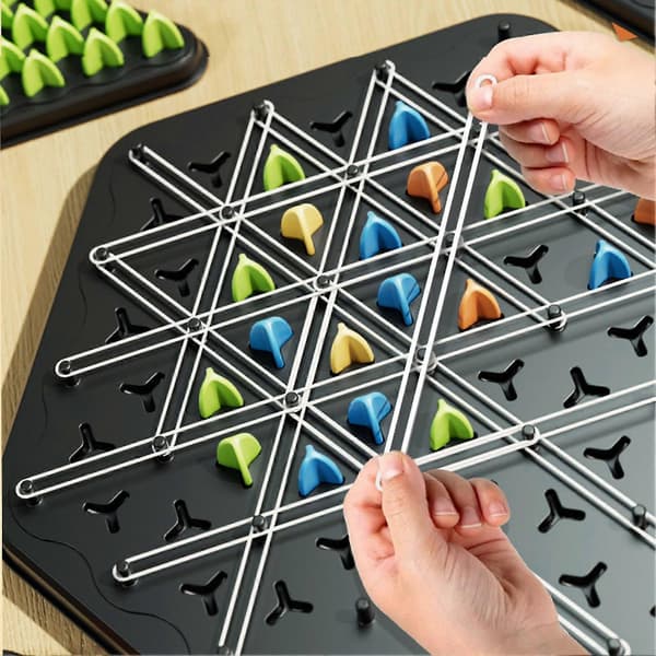Triggle Spel Roligt Familjespel Strategispel för Inomhus Utomhus