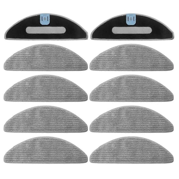 10 STK Moppepuder til iRobot Roomba Combo I5, I5+, J5, J5+ Robotstøvsuger Mikrofiber Vaskbar Reus