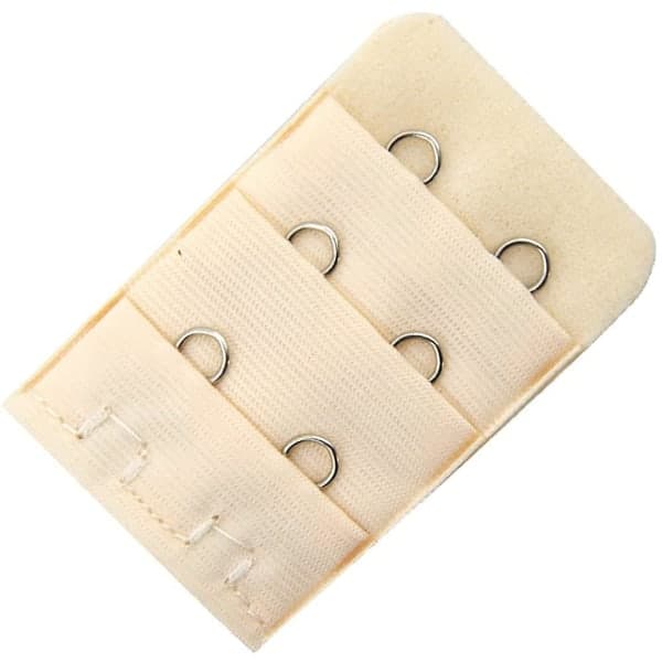Komfortable BH-forlengere for kvinner, elastiske BH-stroppforlengere med 2 kroker