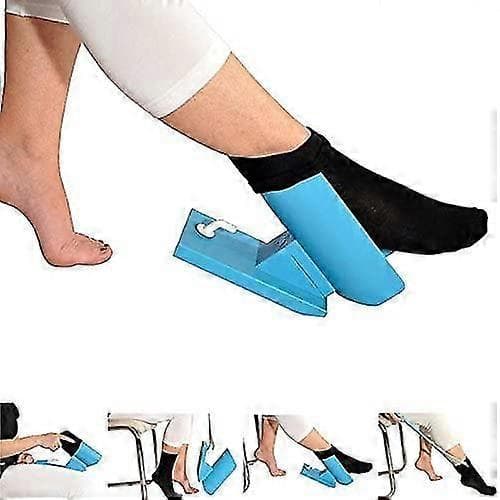 Sock Slider, Lätt På/Lätt Av Sockhjälp Kit Slider Utan Att Böja Sig, Sträcka