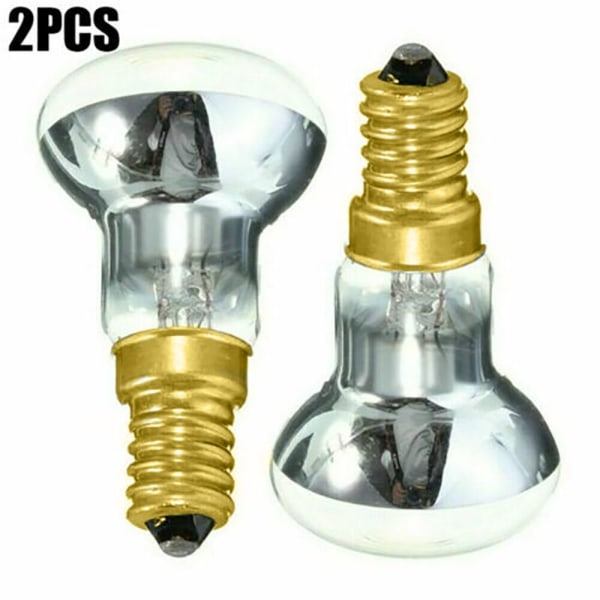2 Halogen energisparende lampe lavalampe lampe 25W 25W