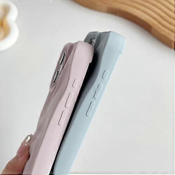 Caseative Etui til iPhone 15 Pro Max, Vandbølgemønster Kompatibelt med iPhone Etui