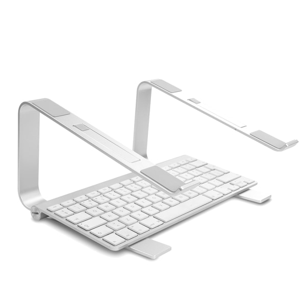 Aluminium bærbar computer bord til Mac til MacBook Pro Air til Apple Notebook holder ergonomisk løft metal riser skrivebord