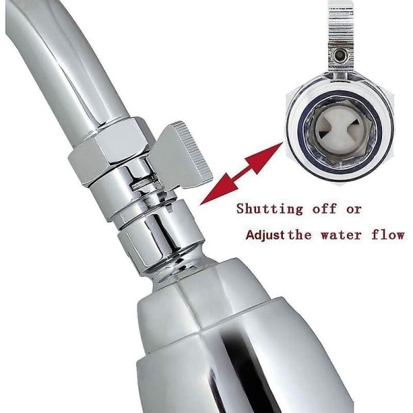 Messing Plunger Dusj/Hånddusj/Bidet Stopp - Perfekt