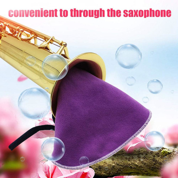 Holdbar gennemtræksklarinet, saxofonrengøringsserviet til tube indvendig rengøring