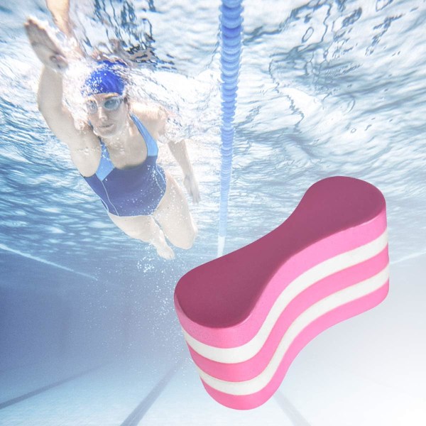 Pull Buoy Simträning Flythjälp Vattengymnastik Styrketräning EVA Simflöten Poolövning Träningsflyt Kickboard för Vuxna Barn