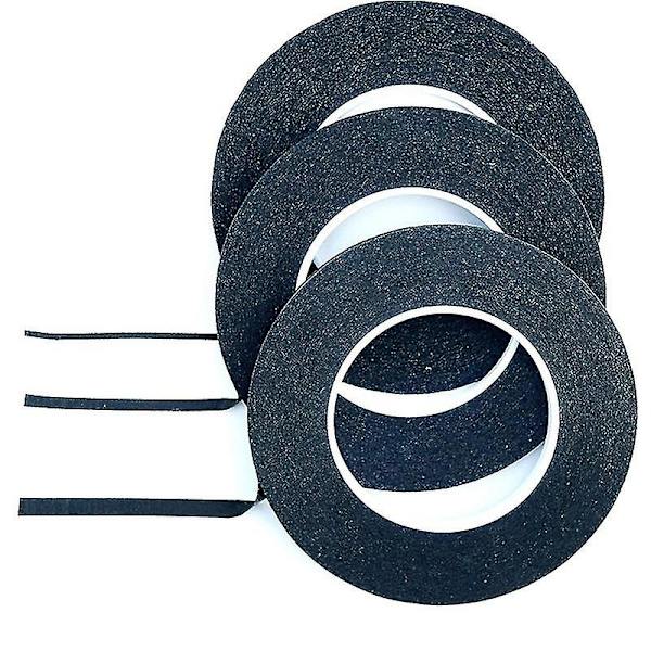 16 stk. Hvidtavle Grafisk Chart Tape - Tynd Sort Gridding Grafisk Tape - 3mm
