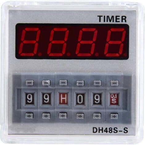 DH48S-S digitalt display cyklustid AC/DC24V relæ