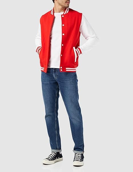 Build Your Brand Herre Basic College Jakke