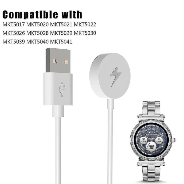Opladningsdock-oplader til Michael-kors Mkt5017 Mkt5020 Mkt5021 Mkt5030