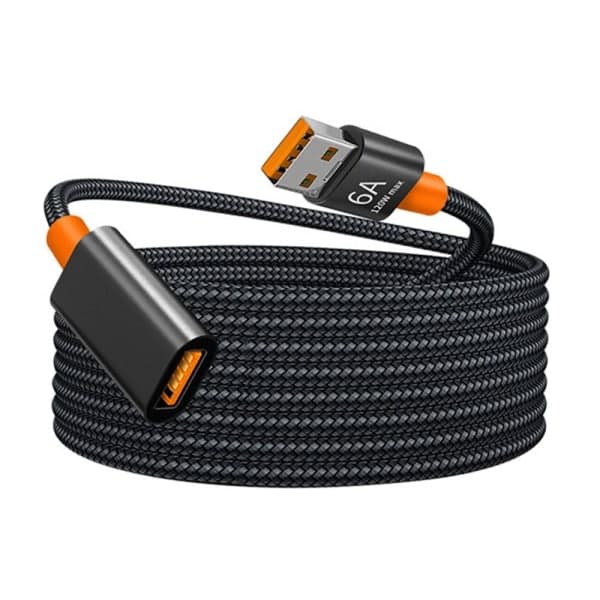 USB 3.0 -jatkokaapeli, datakaapeli 150 cm