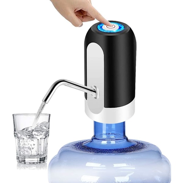 Vattenflaskpump USB-laddning Vattenflaskdispenser Automatisk dricksvattenpumpdispenser