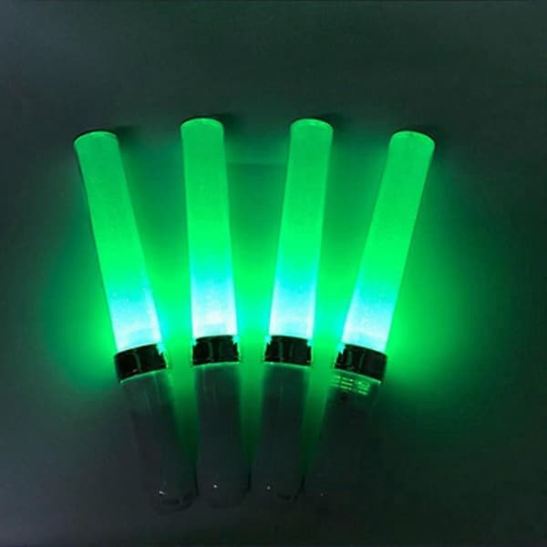 2 stk LED-lysststaver, 15 farger, lysstaver, konsertrekvisitter