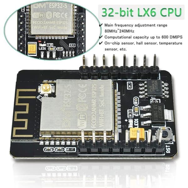2 stk. ESP32-CAM-MB trådløse Bluetooth WiFi ESP32 Dual-Core udviklingskort med 2640 TF-kortmodul til kamera