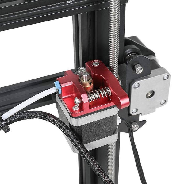 3D-printer tilbehør dele, metal ekstruder, rød metal ekstruder, egnet til Cr-10 og Ender Seri
