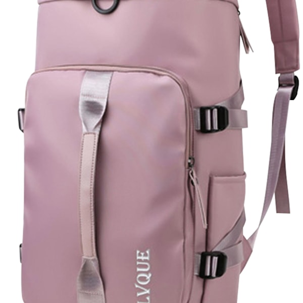 Gym Bag for Kvinner Sports Duffel Bag Reise Ryggsekk Weekend Overnight Bag med Sko-rom Cherry blossom powder