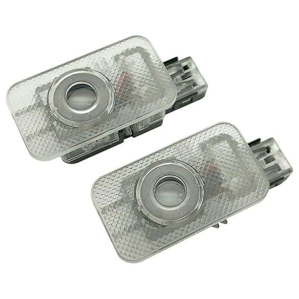 2 stk. Rd bildørlys til Volvo Rdesign Xc90 Xc60 Xc40 V90 S90 V40 V60 S60 S80 Volvo velkomstlys Rdesign-logo - Perfekt