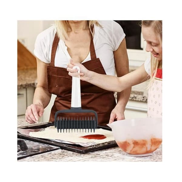 Kryssformet kutter - Diamantmønster - Kutter for pizza, kake, pai - Kreativt design - Praktisk for mønstre