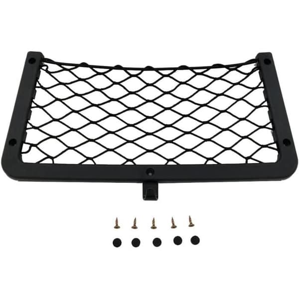 Netopbevaringsnet til bilsæde, 36 x 18 cm, stort net til opbevaring, autocamper,