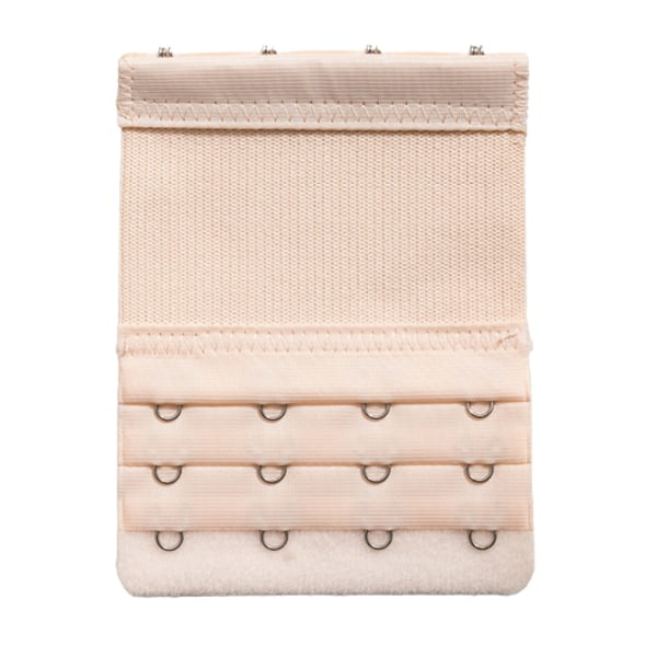 20-pak Elastisk BH-forlengelse Beige 4 Hekter