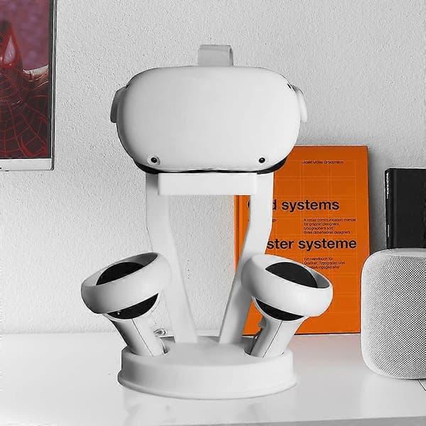 Playsæt Vr Hyldemontering Bordplade Stand Opbevaringsstativ Til Oculus Quest 2/ps Vr Black