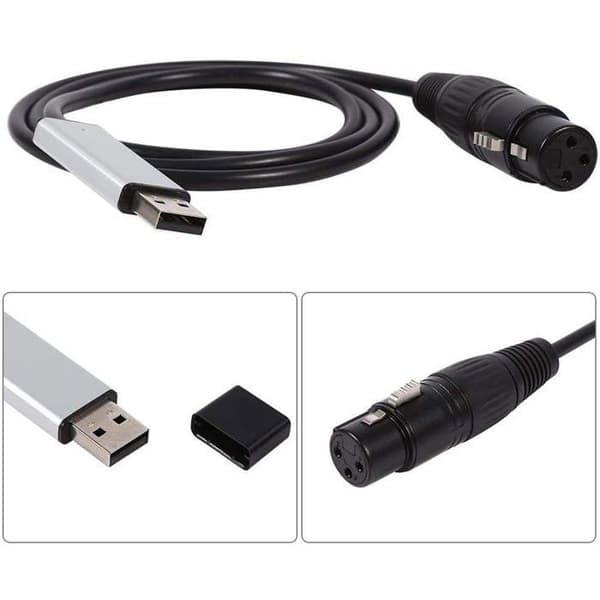 USB til DMX interface adapter, mini DMX512 controller, computer scenelys controllere, lysdæmper