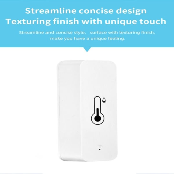 Wifi temperatursensor Fuktsensor Termometer