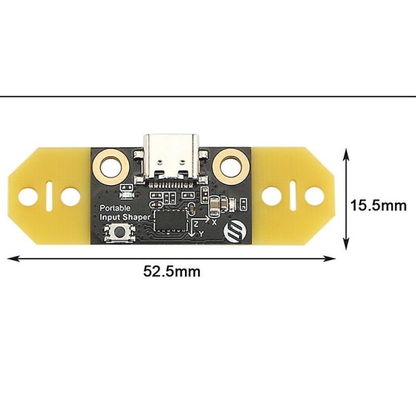 Bærbar Input Shaper med Rp2040 oppgradert 3d-skriverdeler støtte Klipper For Voron 2.4 0.1 Tride