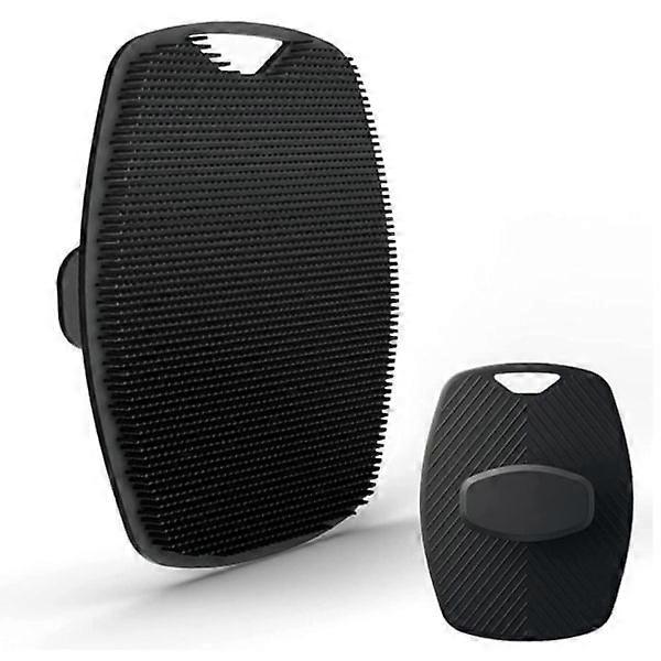 Silikon Kroppsskrubb Duschskrubb Black