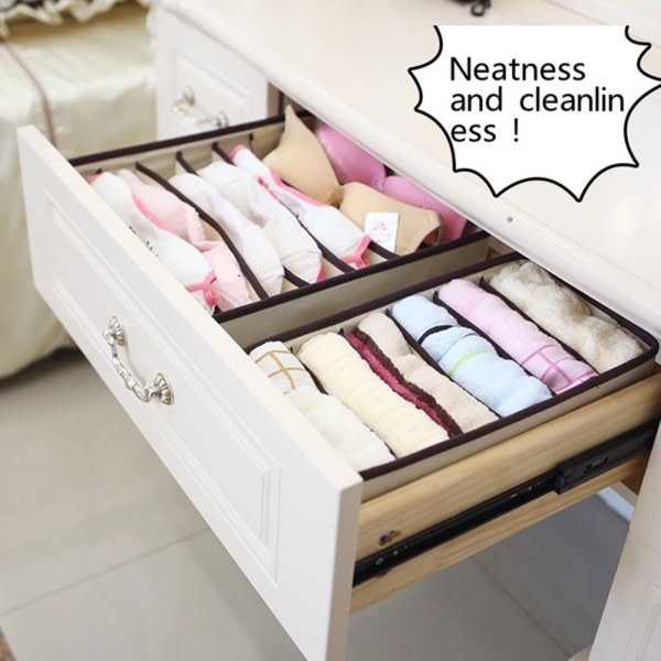 Underwear Storage box Socks Storage bag 4pcs