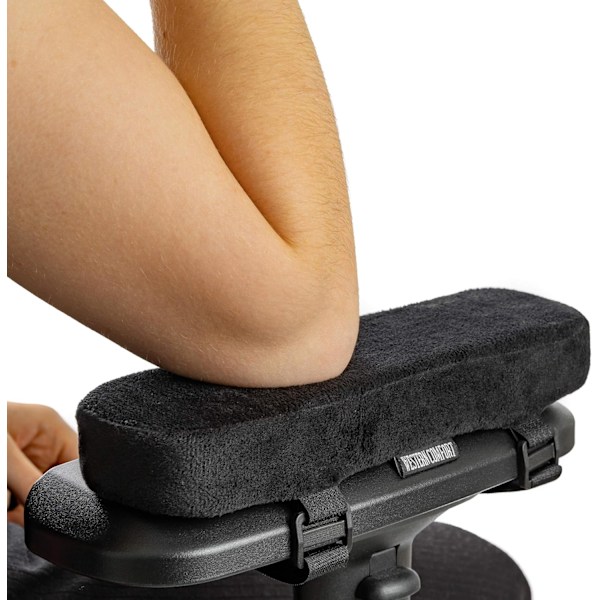 WESTERN COMFORT Tjocka Armstöd för Kontorsstol - Armskydd för Kontorsstol - Armstödskudde (Platt)