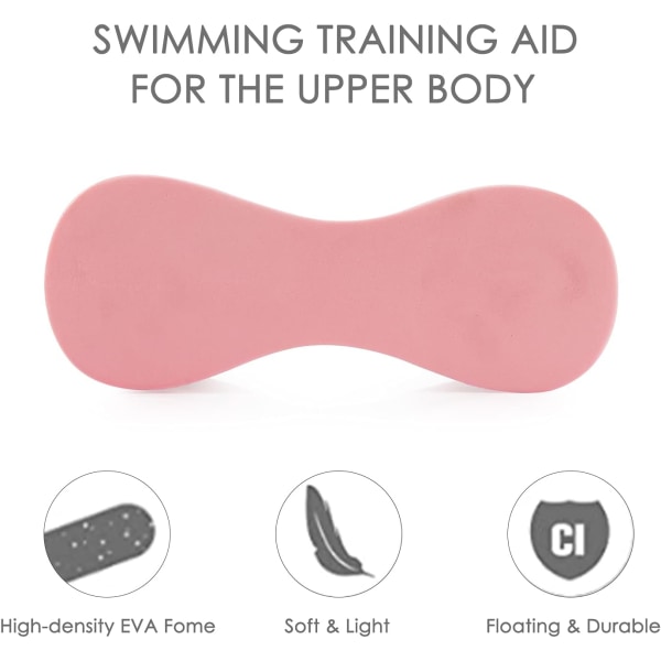 Pull Buoy Simträning Flythjälp Vattengymnastik Styrketräning EVA Simflöten Poolövning Träningsflyt Kickboard för Vuxna Barn