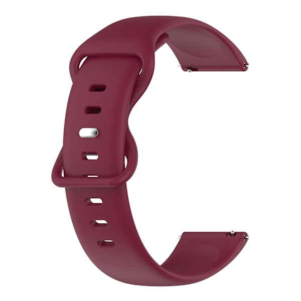 Silikonklokkearmbånd for Amazfit GTR 2 Burgundy