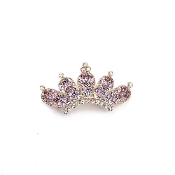 Mini Tiara Liten Prinsessekrone Rhinestone